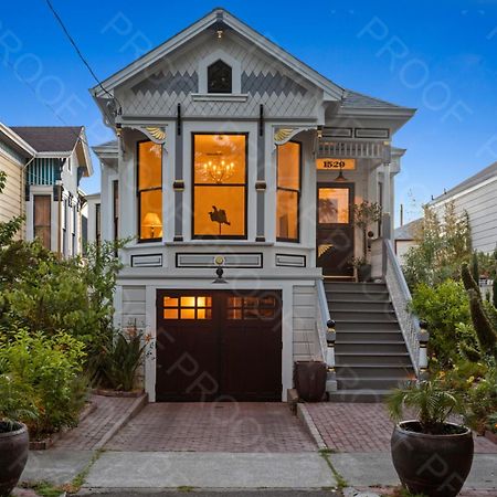 Garden Level Flat In 1885 Queen Anne Victorian Cottage In Alameda Kültér fotó