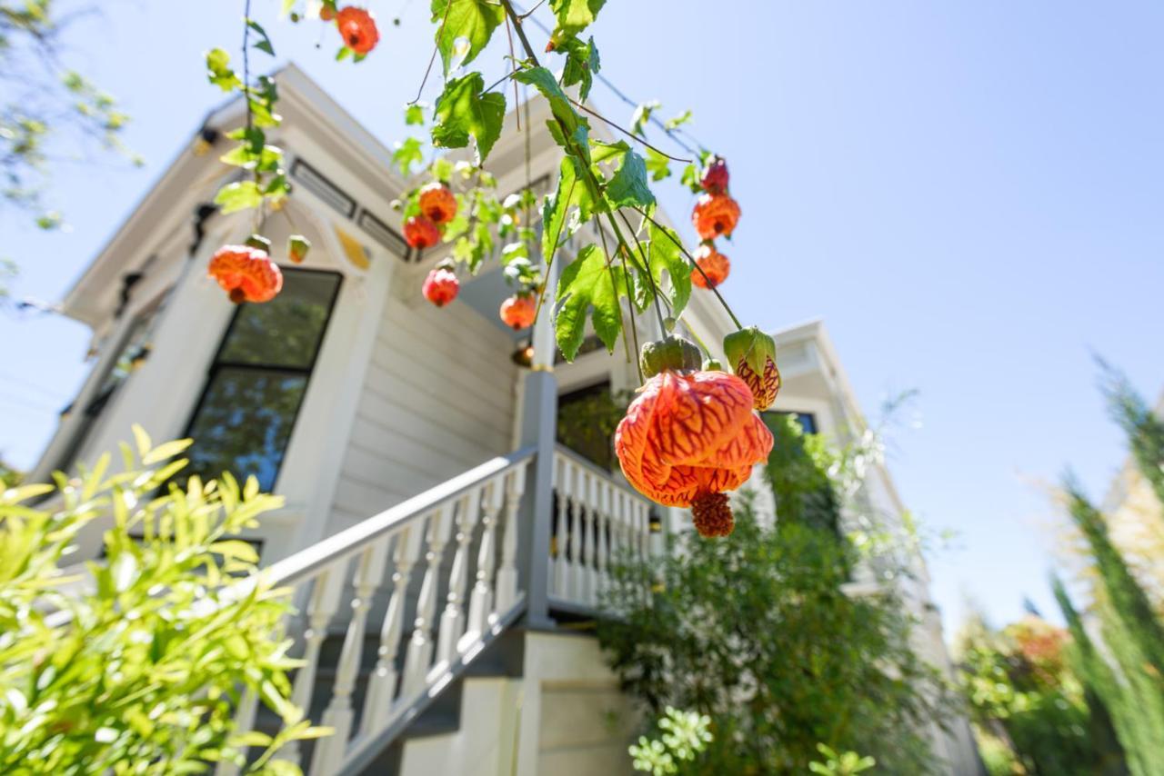 Garden Level Flat In 1885 Queen Anne Victorian Cottage In Alameda Kültér fotó